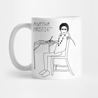 Agatha Christie by 9JD Mug